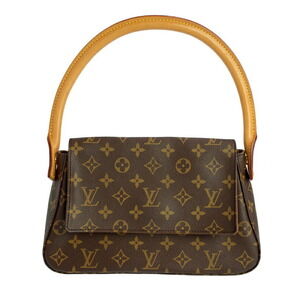 Louis Vuitton Monogram Looping Brown Semi Shoulder Bag